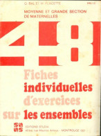 Fiches Individuelles D'exercices Sur Les Ensembles (0) De G Bal - 0-6 Años