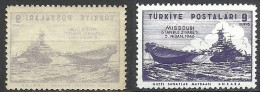 Turkey; 1946 U.S.S. Missouri Visit To Istanbul 9 K. "Abklatsch" ERROR - Nuovi