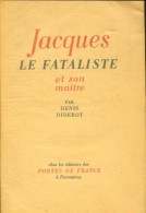 Jacques Le Fataliste Et Son Maître (1946) De Denis Diderot - Klassieke Auteurs