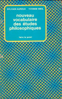 Nouveau Vocabulaire Des études Philosophiques (1975) De Yvonne Auroux - Psychology/Philosophy