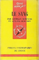 Le Sang (1971) De Gérard Marchal - Gezondheid