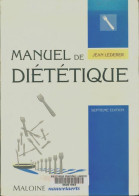 Manuel De Diététique 7e édition (1996) De J. Lederer - Sciences