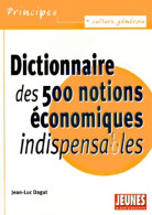 Principes (2000) De Jean-Luc Dagut - Economie