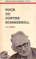 Pour Ou Contre Summerhill (1972) De Collectif - Ohne Zuordnung