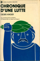 Chronique D'une Lutte (1978) De Didier Anger - Natura