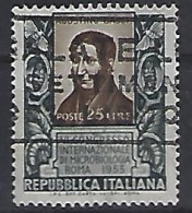 Italy 1953  Kongress Fur Mikrobiologie (o) Mi.899 - 1946-60: Usados