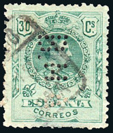 Madrid - Perforado - Edi O 275 - "B.H.A" (Banco) - Oblitérés