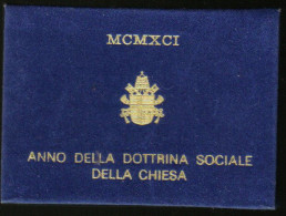 CITTA' DEL VATICANO GIOVANNI PAOLO II° 500 LIRE 1991 ANNO DELLA DOTTRINA SOCIALE Fdc - Vaticano