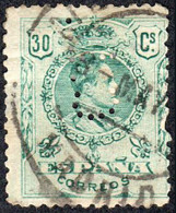 Madrid - Perforado - Edi O 275 - "CL" (Banco) - Used Stamps