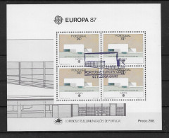 Portugal 1987 Europa/Cept Block 54 Gestempelt - Blocks & Sheetlets