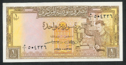 P3049/50 - SYRIA PICK NR. 26 ONE SYRIAN POUND UNC. CONSECUTIVE NUMBERS - Sonstige – Asien