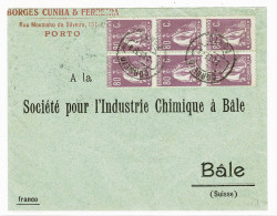 Portugal, 1925, # 286..., Frente De Carta - Lettres & Documents