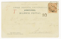 Portugal, 1902, # 127, Para Cascaes - Lettres & Documents