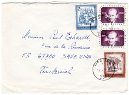 1936  Envoyée De MODLING AUTRICHE à SAVERNE - Cartas & Documentos