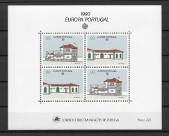 Portugal 1990 Europa/Cept Block 51postfrisch - Blokken & Velletjes