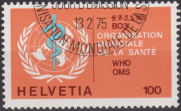 1975 Schweiz / Dienstmarke OMS ° Mi:CH-OMS 39, Yt:CH S449, Zum:CH-OMS 39, Emblem OMS - Dienstzegels