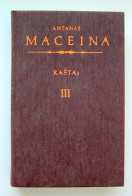 Lithuanian Book / Raštai (III Tomas) By Maceina 1990 - Kultur