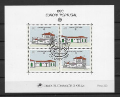 Portugal 1990 Europa/Cept Block 71 Gestempelt - Blokken & Velletjes