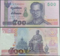 Thailand 500 Baht ND 2001 P-107 UNC - Tailandia