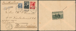 N°213, 456 Et 463-V1 (Grande Mêche) Sur Lettre En Expres De Gent > Wenduine - Lettres & Documents