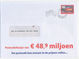 ( Zonder Port Betaald ) PostNL- Postcode Loterij - Voorgedrukt Zegel - Autres & Non Classés