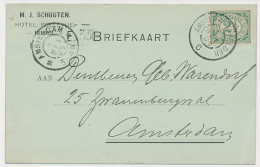 Firma Briefkaart Amsterdam 1905 - Hotel Bellevue - Non Classificati