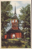 Sweden PPC Jönköping. Backeby Kyrka. Sonderstempel 'Totala Solförmörkelsen' (Solar Eclipse) JÖNKÖPING 1954 (2 Scans) - Zweden