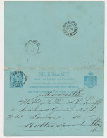 Briefkaart G. 30 Breda - Marseille Frankrijk 1894  - Material Postal