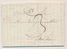 UTRECHT - Breda 1814 - ...-1852 Prephilately