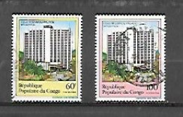 TIMBRE OBLITERE DU CONGO BRAZZA DE 1984 N° MICHEL 978/79 - Oblitérés