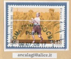 USATI ITALIA 2008 - Ref.1085A "DORANDO PIETRI" 1 Val. - - 2001-10: Gebraucht