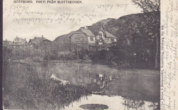 Sweden PPC Göteborg. Parti Från Slottskogen. Le Moine & Malmeström. GÖTEBORG 1906 BERLIN (Arr.) Germany (2 Scans) - Suède