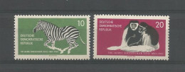 DDR 1961 Dresden Zoo Centenary Y.T. 538/539 ** - Unused Stamps