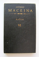 Lithuanian Book / Raštai (VI Tomas) By Maceina 1994 - Kultur