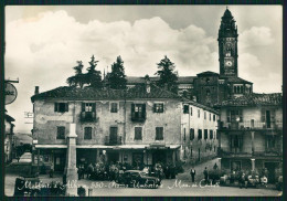 Cuneo Monforte D'Alba Piazza Umberto I Auto Foto FG Cartolina MZ2058 - Cuneo