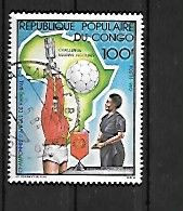 TIMBRE OBLITERE DU CONGO BRAZZA DE 1981 N° MICHEL 800 - Used