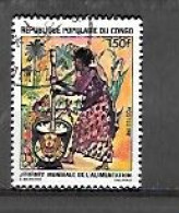 TIMBRE OBLITERE DU CONGO BRAZZA DE 1981 N° MICHEL 836 - Used