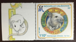 New Caledonia Caledonie 2008 Year Of The Rat MNH - Ungebraucht