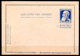 BE   Carte Pour étranger  76   --  1905     ---   Léopold II    25c  ---   Neuf  /  Non Circulé - Postbladen