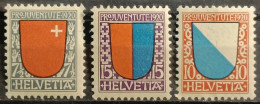1920 PJ Kantonswappen Postfrisch** - Neufs