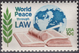 1975 Vereinigte Staaten ** Mi:US 1186, Yt:US 1066, Mariner 10, World Peace Through Law - Neufs