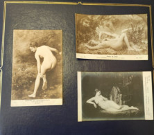 Cpa Lot De Trois Cartes De Femmes Nues - Collezioni E Lotti