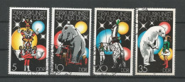 DDR 1978 Circus  Y.T. 2034/2037 (0) - Used Stamps