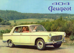 Peugeot 404 Berline   (1961)  - CPM - Voitures De Tourisme