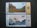 Kazakhstan 2001  International Year Of Mountains  2 V. MNH - Bergsteigen