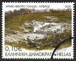 Greece 2020. Scott #2908 (U) Ancient Greek Theater, Gitanae - Usados