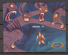 Disney Grenada 1998 Hercules #4 MS MNH - Disney