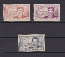 MAURITANIE 1939 TIMBRE N°95/97 NEUF** RENE CAILLIE - Nuevos