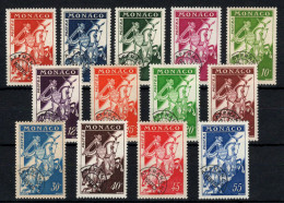 Monaco - Preo YV 11 à 18 N** MNH Luxe Complete Cote 46 Euros - Préoblitérés