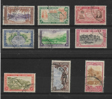 COOK ISLANDS 1949 SET TO 2s SG 150/158 FINE USED Cat £39.75 - Islas Cook